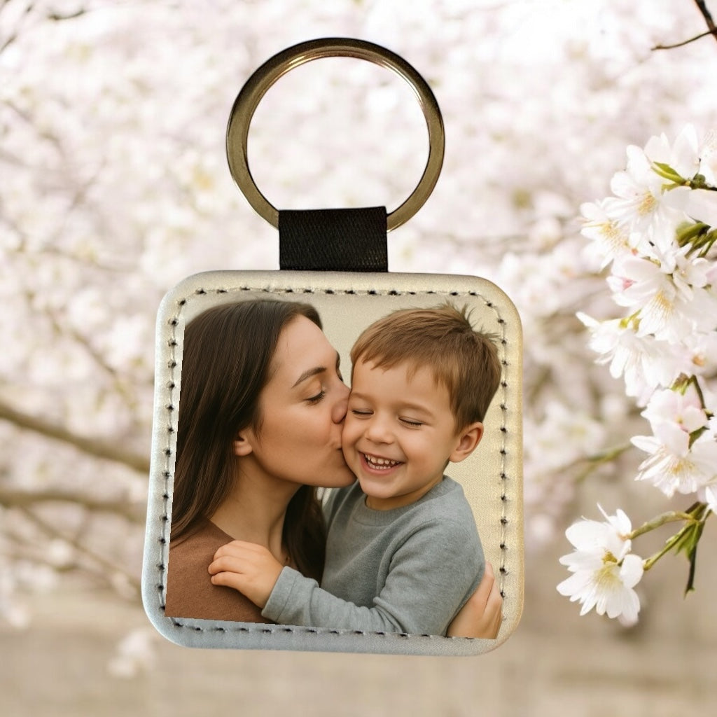 Customizable Square Keychains