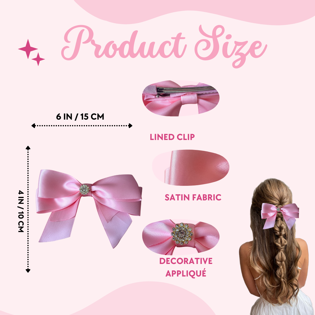 ElegantSatin Women's Bow