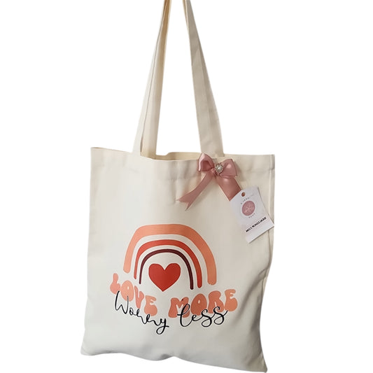 Tote bag Rainbow Love