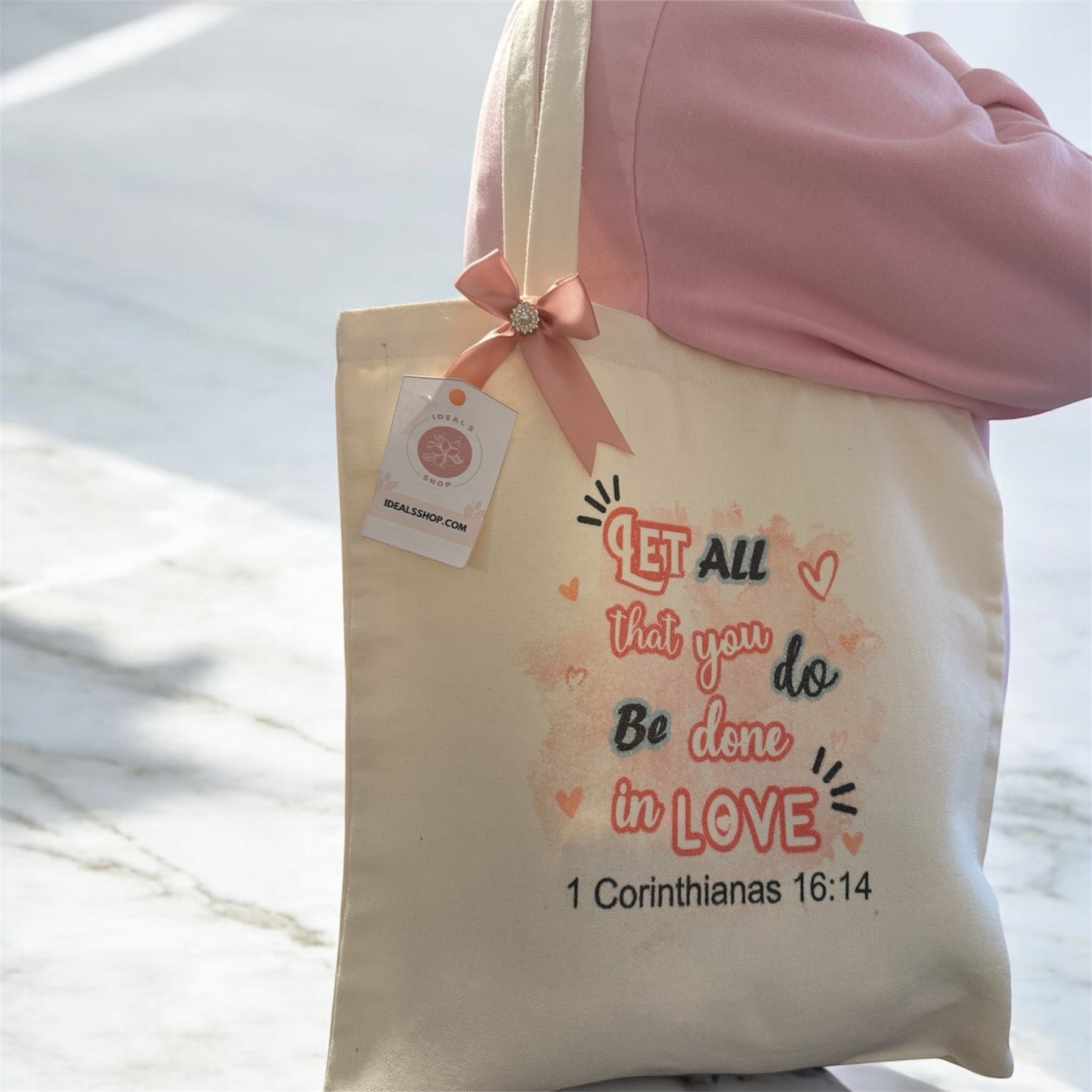 Tote Bag 1 Corinthianas 16:14