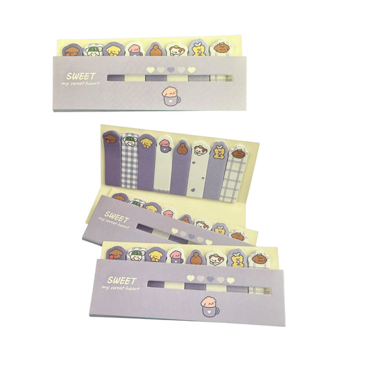 Cute Puppy Index Note Sticker Set