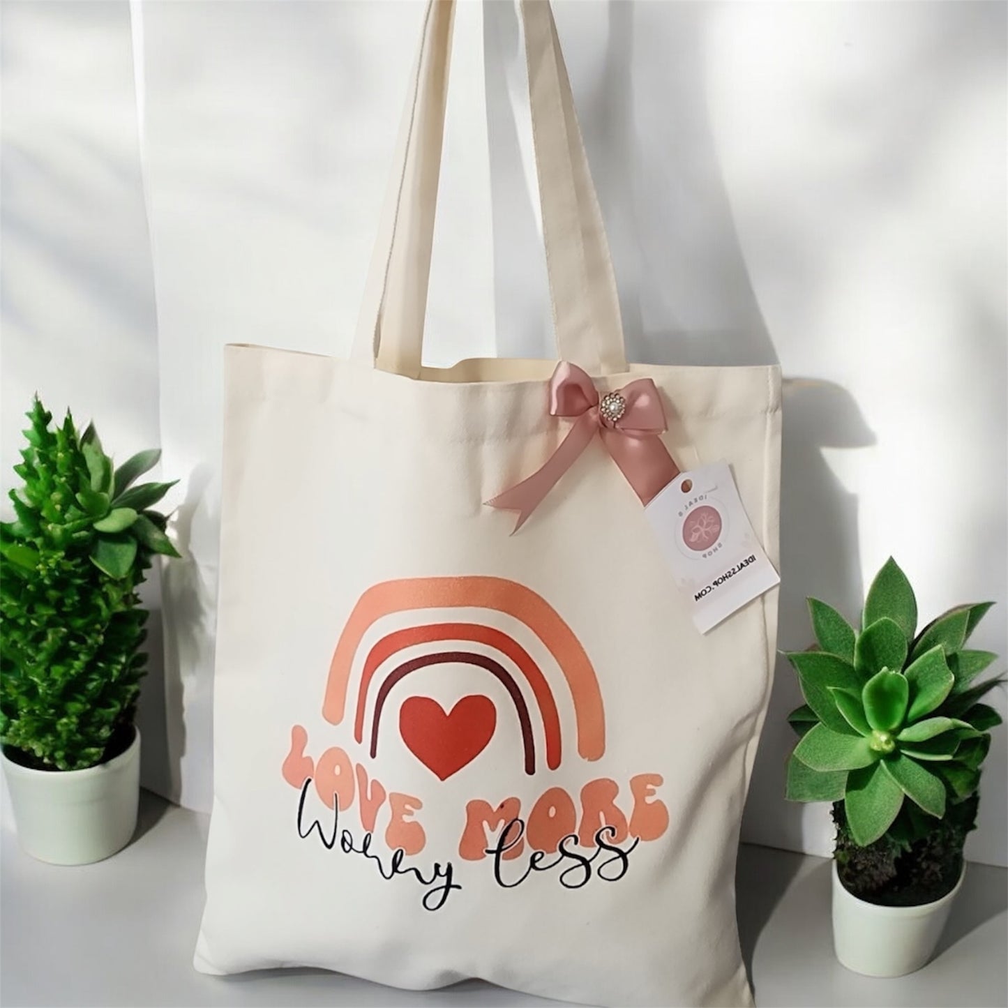 Tote bag Rainbow Love
