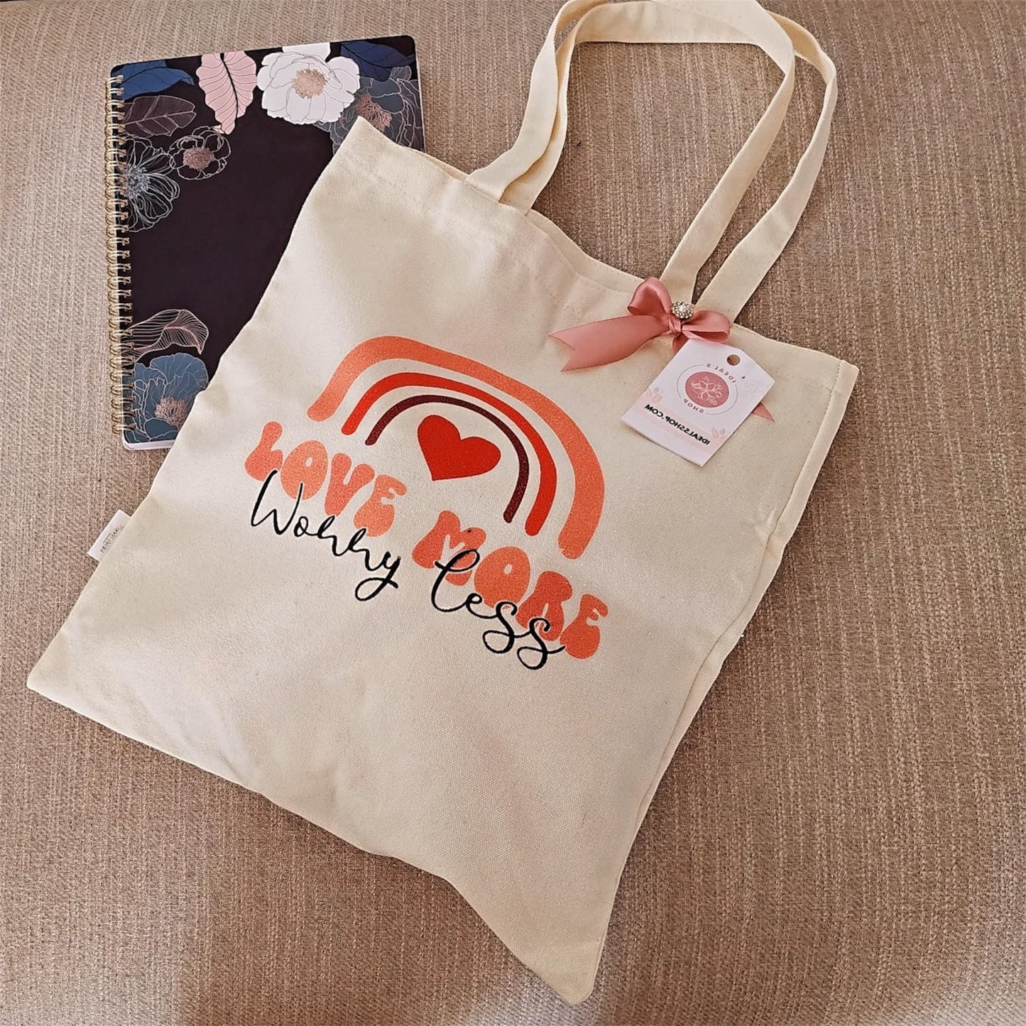 Tote bag Rainbow Love