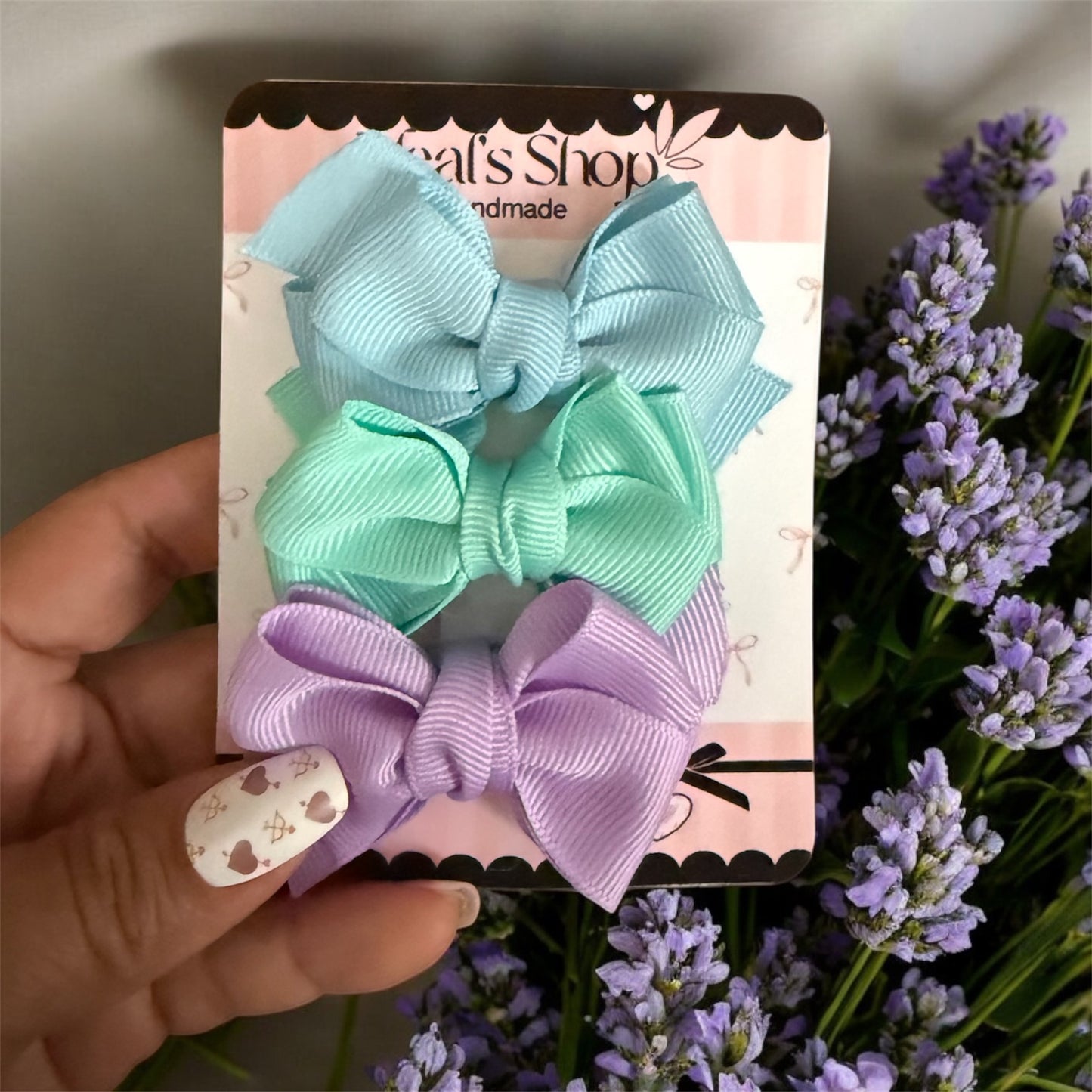 Pastel Bows for Girls