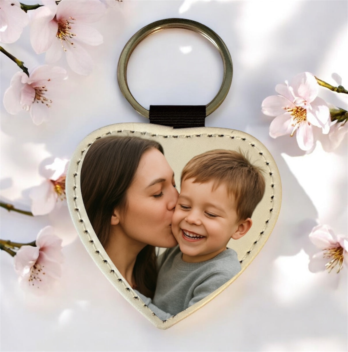 Personalized Heart Keychains