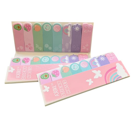 Adorable sticker index tab set