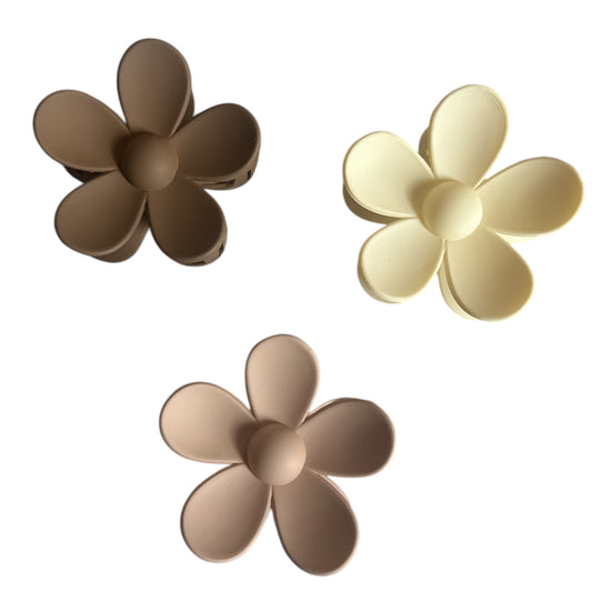 Flower Hair Claw Fall