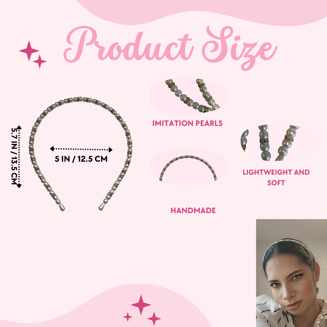 Elegant Pearl Headband