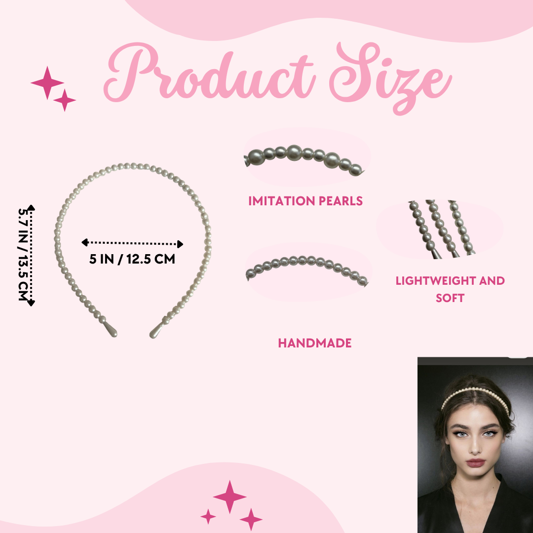 Classic Pearl Headband