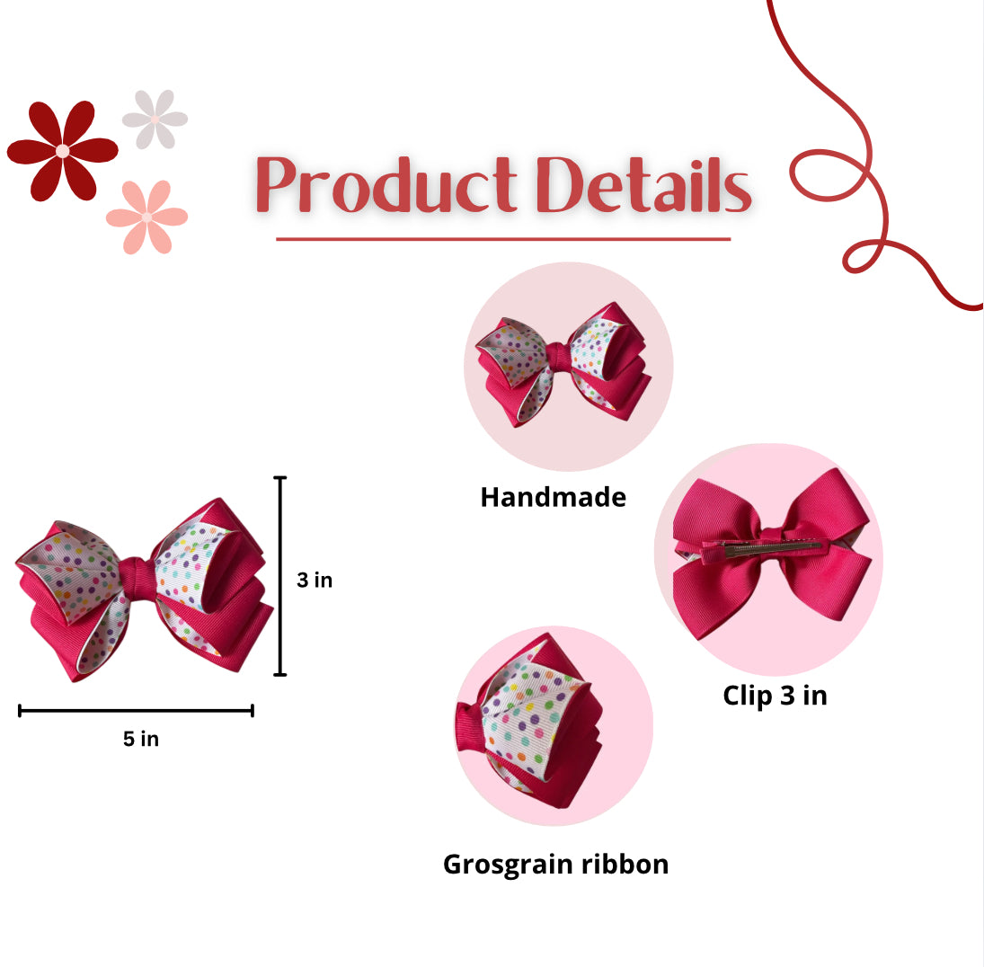 Elegant Combination Bow for Girls