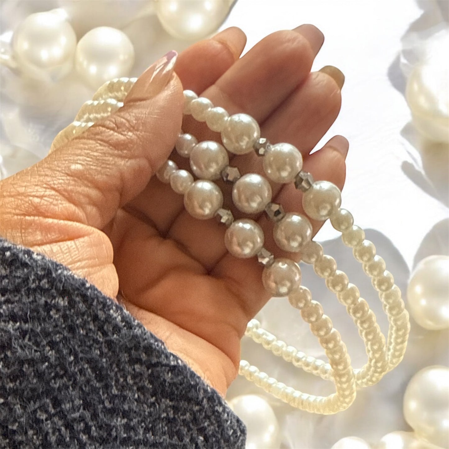Coquette Pearl Headband