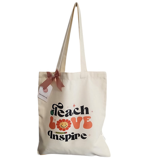 Bolso de mano Teach Love