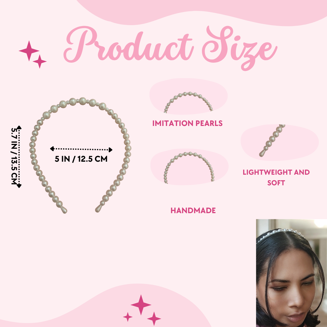 Casual Pearl Headband