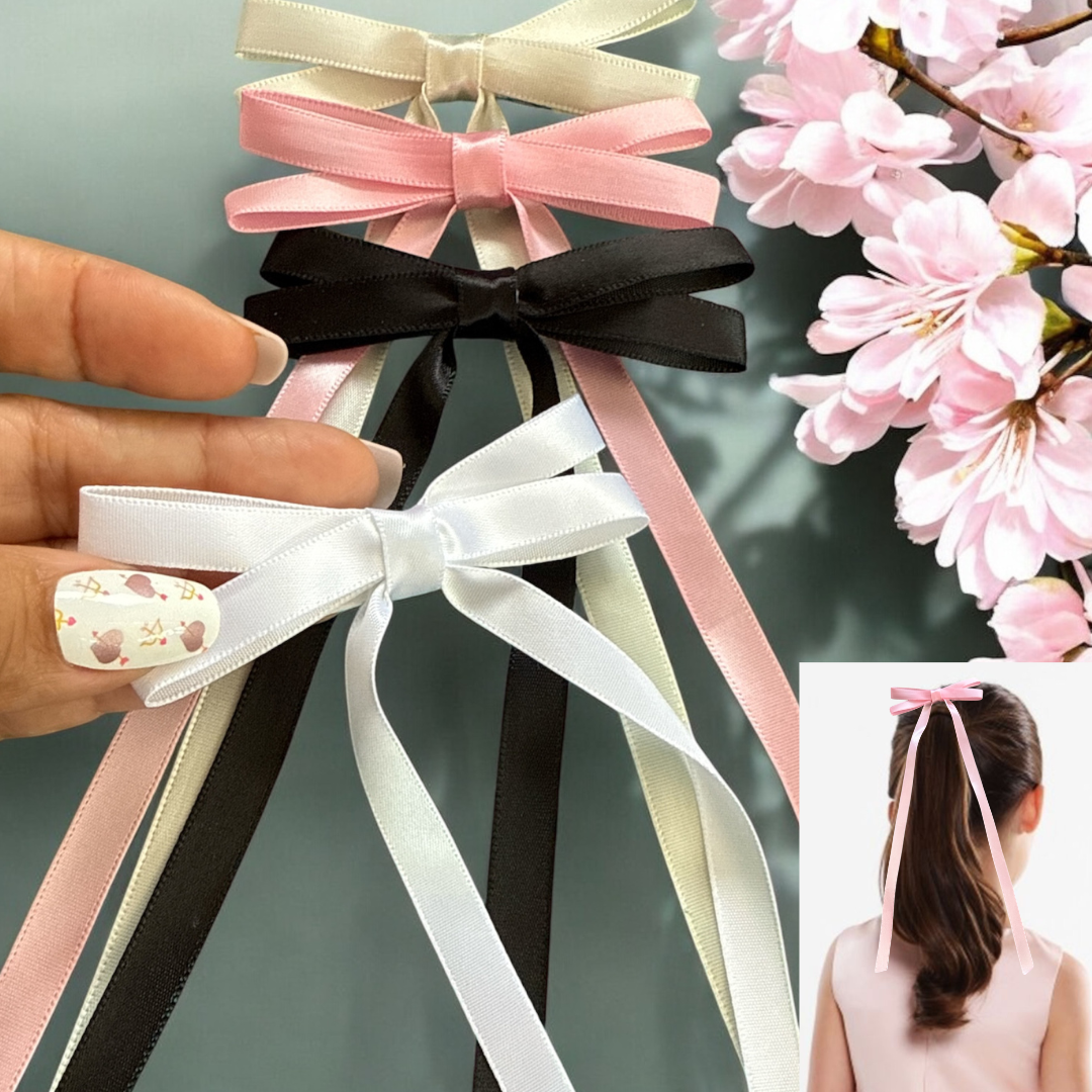Simple Satin Bows