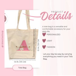 VIP Personalized Tote Bag Pack