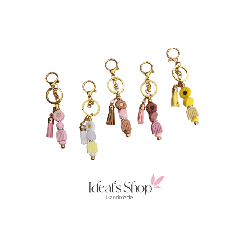 Bohemian Beaded Keychains