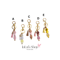 Bohemian Beaded Keychains