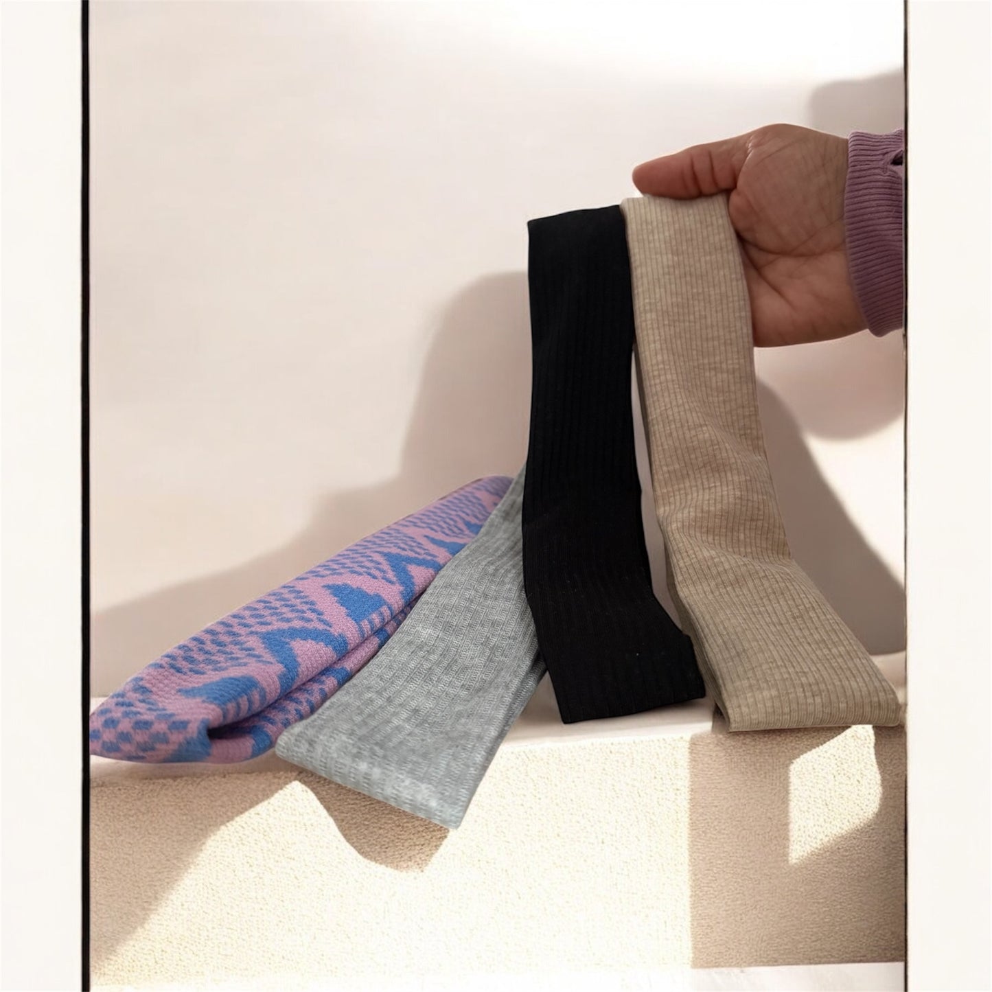 Ideal's SoftFit Set - Ultra-Comfortable Elastic Headbands - 4-Pack