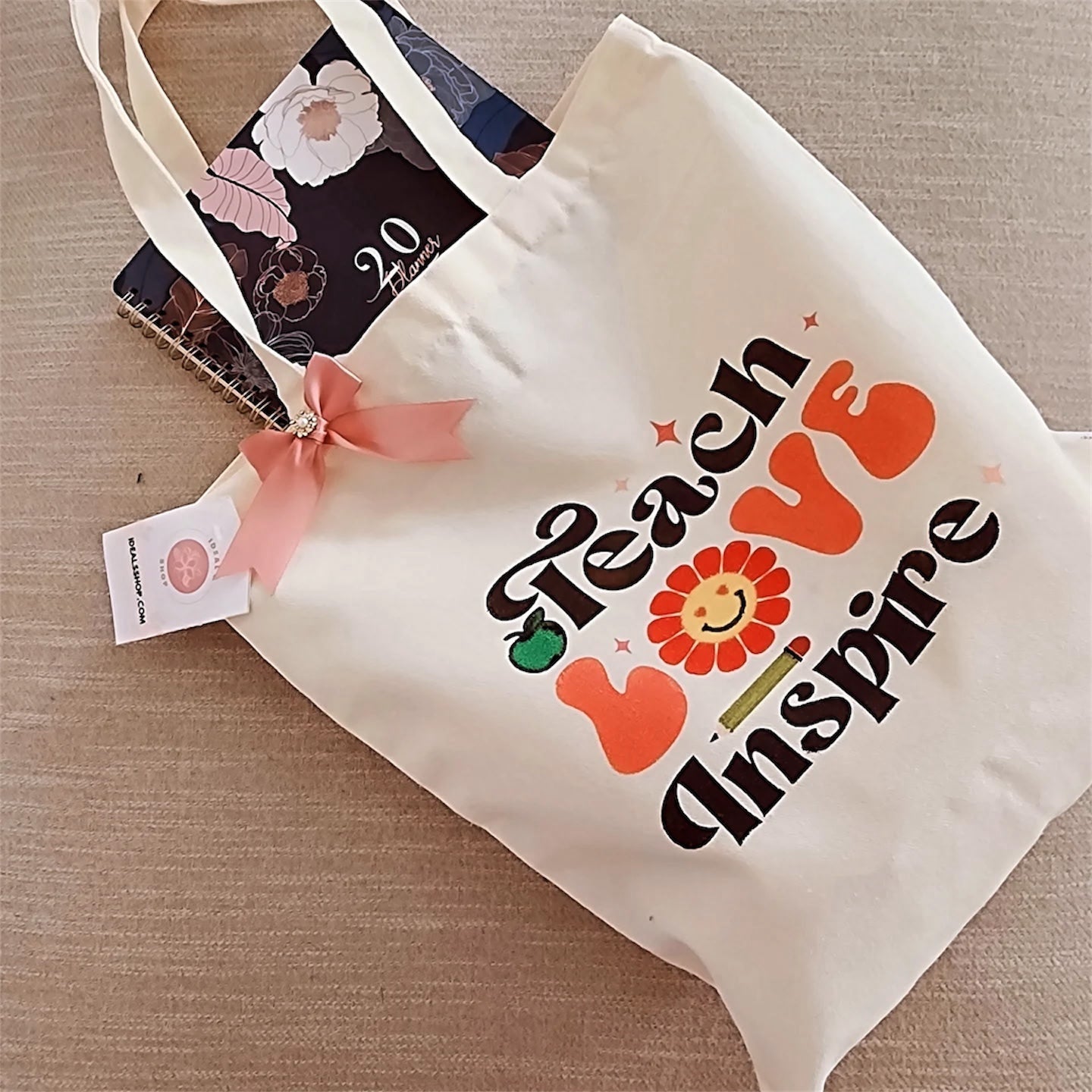 Bolso de mano Teach Love