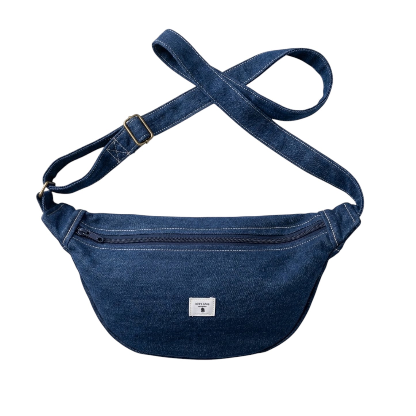 Handmade Adjustable Crossbody Sling Bag with Inner Pocket