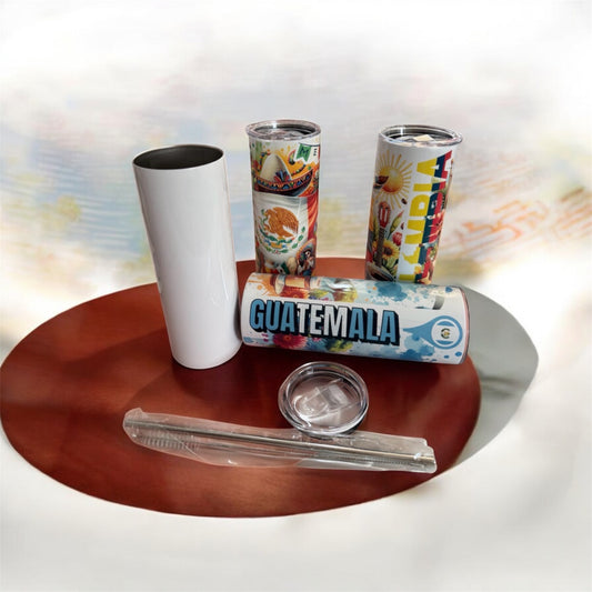 Personalized 20 oz Tumbler Countries