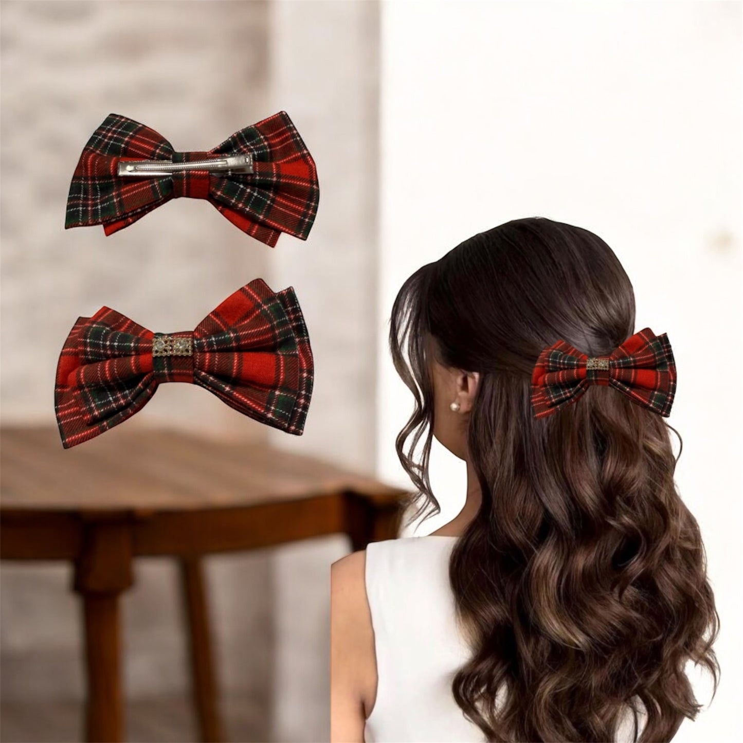 Royal Elegant Merry Christmas Bows