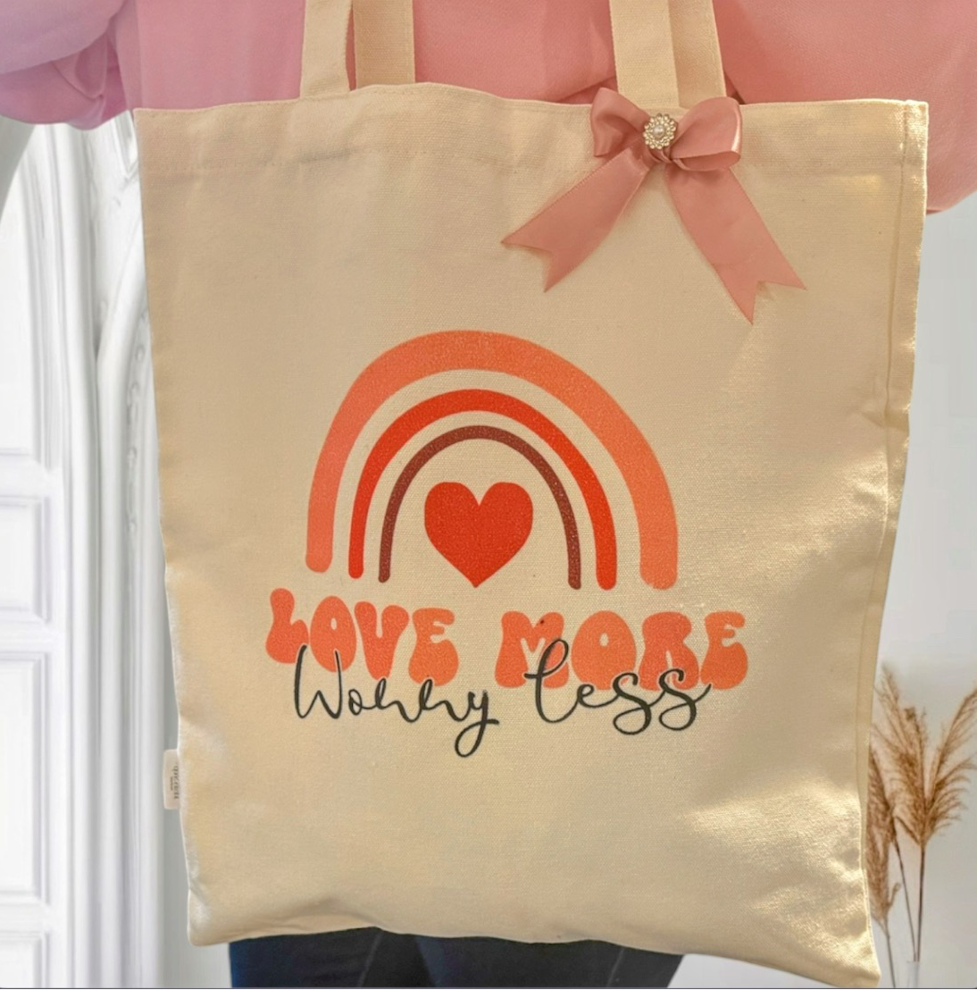 Tote bag Rainbow Love
