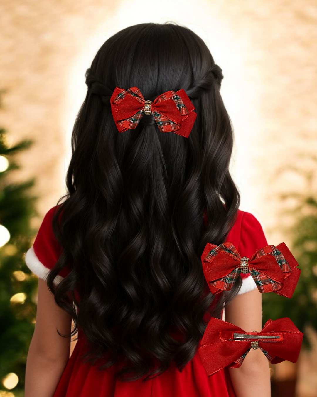 Ideal's Sweet Christmas Bow Set.