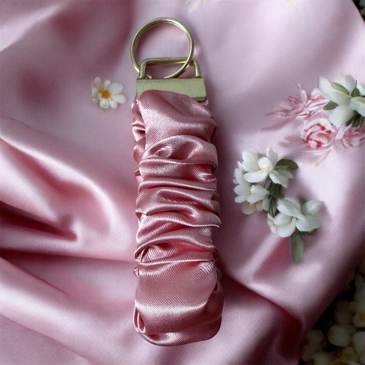 Satin Wristlet Keychains