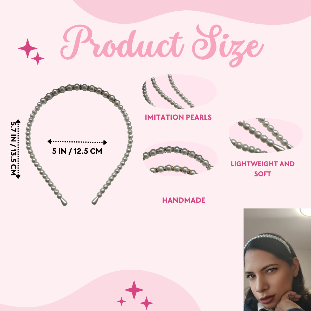 Sparkle Pearl Headband