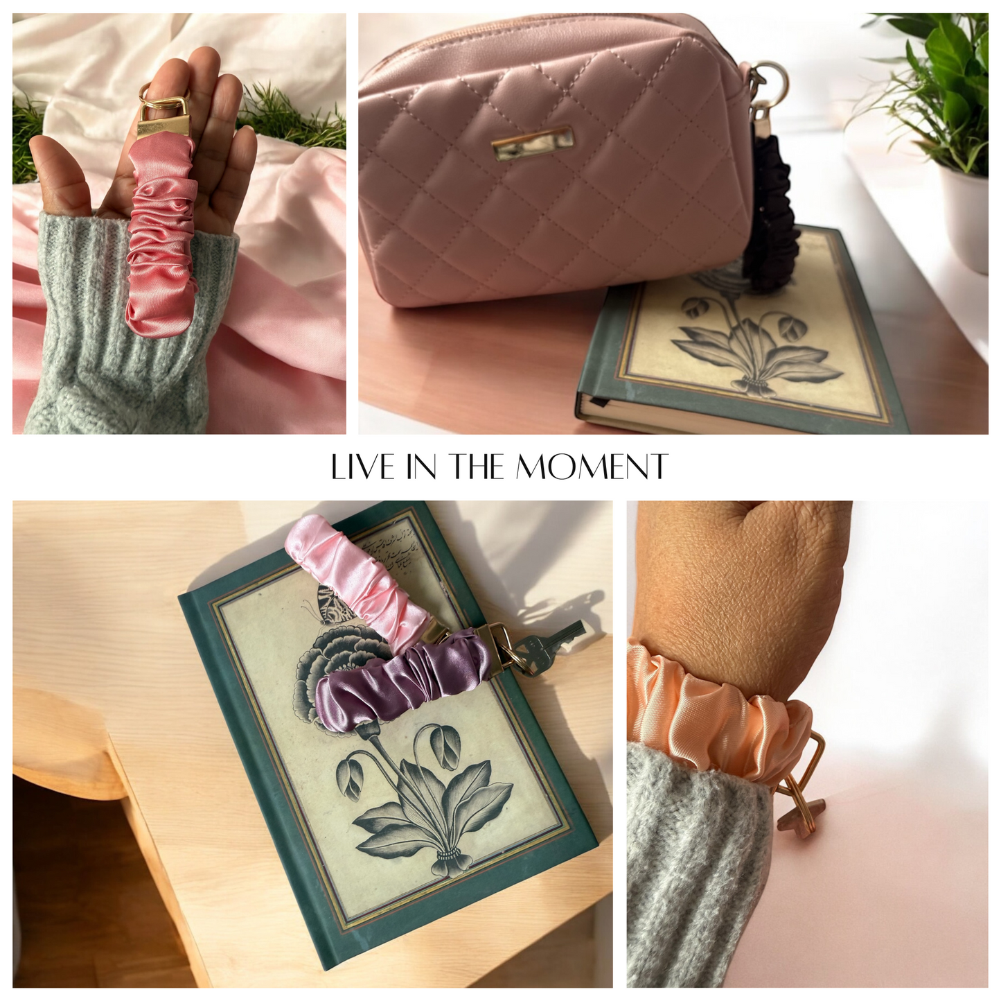 Satin Wristlet Keychains